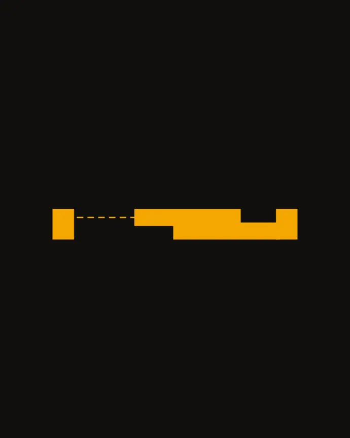 Orange hardware for lit and slides icon