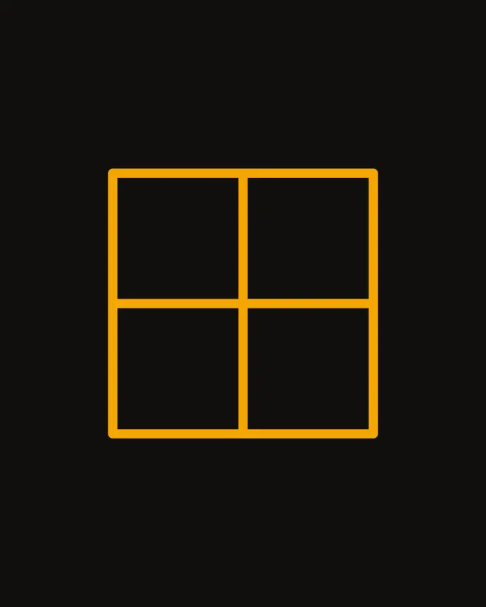 Orange window icon